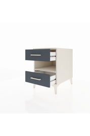 Kronos Komodin Tek Raflı 2 Çekmeceli 44x59x64 Aytaşı-Antrasit