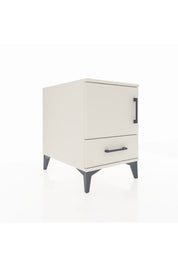 Kronos Komodin 2 Raflı Tek Çekmeceli Tek Kapaklı 44x59x64 Aytaşı-Aytaşı