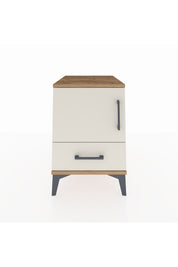 Kronos Komodin 2 Raflı Tek Çekmeceli Tek Kapaklı 44x59x64 Çam-Aytaşı