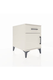 Kronos Komodin Tek Raflı Tek Çekmeceli Tek Kapaklı 44x59x64 Aytaşı-Aytaşı