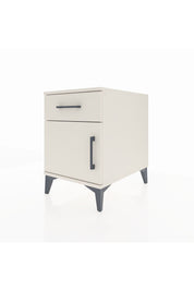 Kronos Komodin Tek Raflı Tek Çekmeceli Tek Kapaklı 44x59x64 Aytaşı-Aytaşı