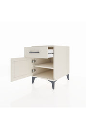 Kronos Komodin Tek Raflı Tek Çekmeceli Tek Kapaklı 44x59x64 Aytaşı-Aytaşı