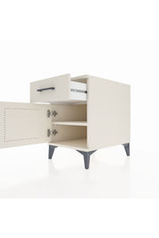 Kronos Komodin Tek Raflı Tek Çekmeceli Tek Kapaklı 44x59x64 Aytaşı-Aytaşı