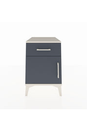 Kronos Komodin Tek Raflı Tek Çekmeceli Tek Kapaklı 44x59x64 Aytaşı-Antrasit