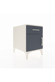 Kronos Komodin Tek Raflı Tek Çekmeceli Tek Kapaklı 44x59x64 Aytaşı-Antrasit