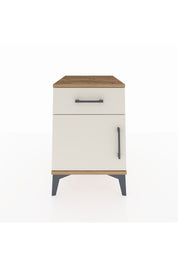 Kronos Komodin Tek Raflı Tek Çekmeceli Tek Kapaklı 44x59x64 Çam-Aytaşı