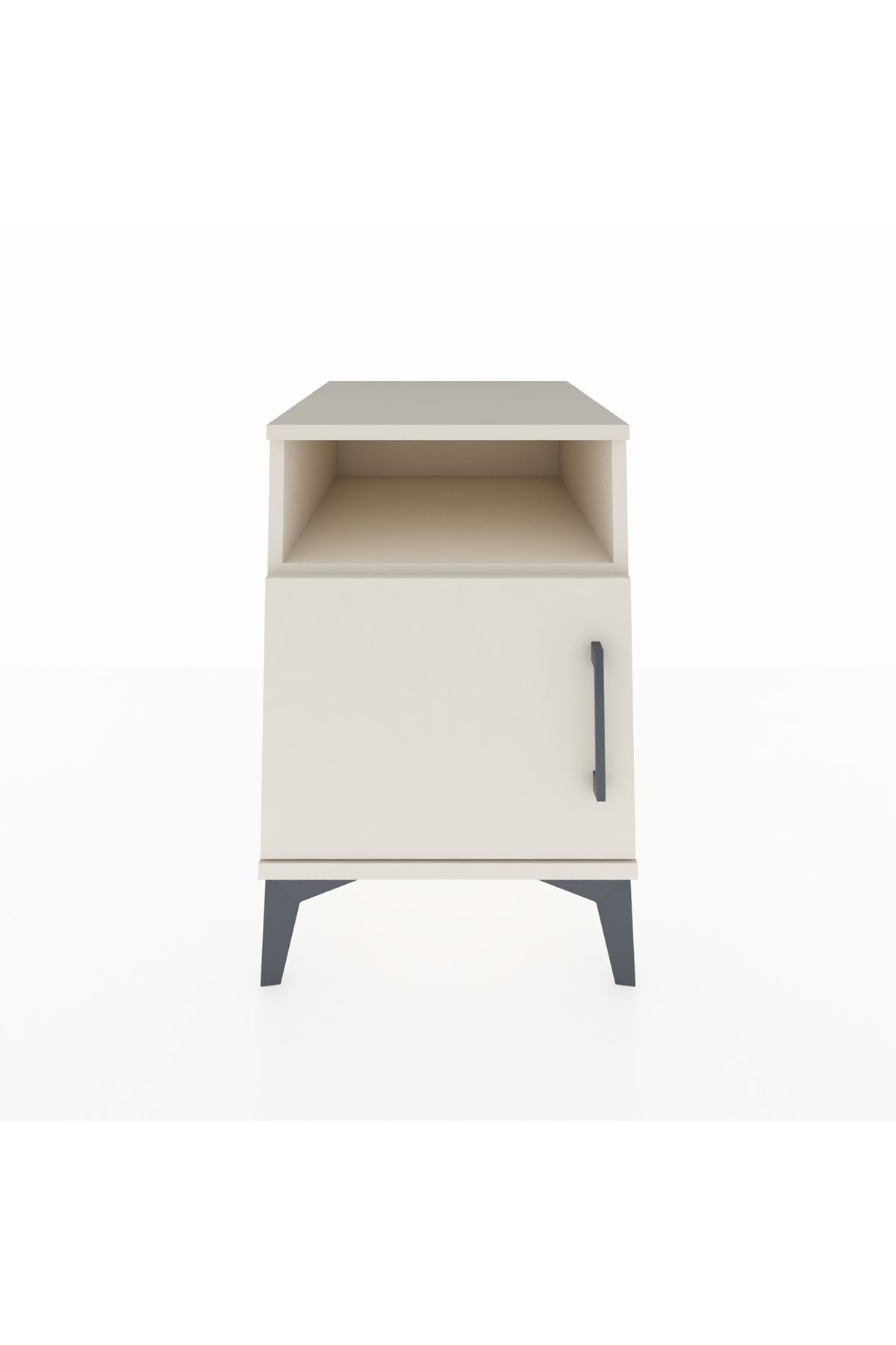 Kronos Komodin 2 Raflı Tek Kapaklı 44x59x64 Aytaşı-Aytaşı