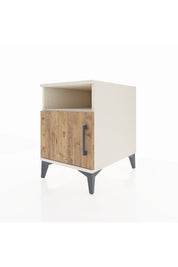 Kronos Komodin 2 Raflı Tek Kapaklı 44x59x64 Aytaşı-Çam