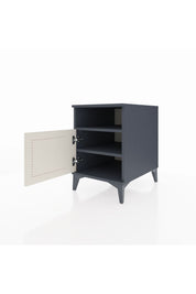 Kronos Komodin 2 Raflı Tek Kapaklı 44x59x64 Antrasit-Aytaşı