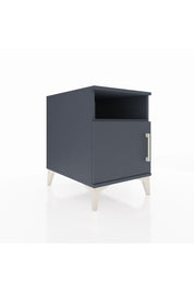 Kronos Komodin 2 Raflı Tek Kapaklı 44x59x64 Antrasit-Antrasit