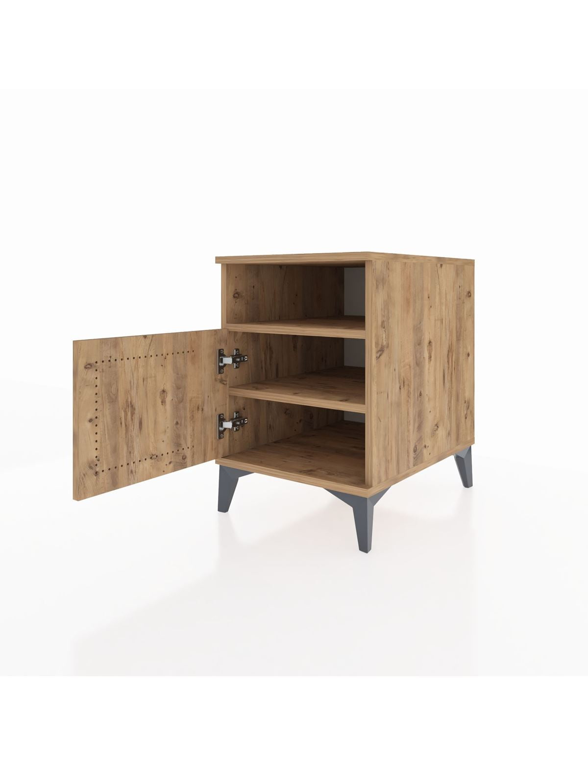 Kronos Komodin 2 Raflı Tek Kapaklı 44x59x64 - S73M009V9C