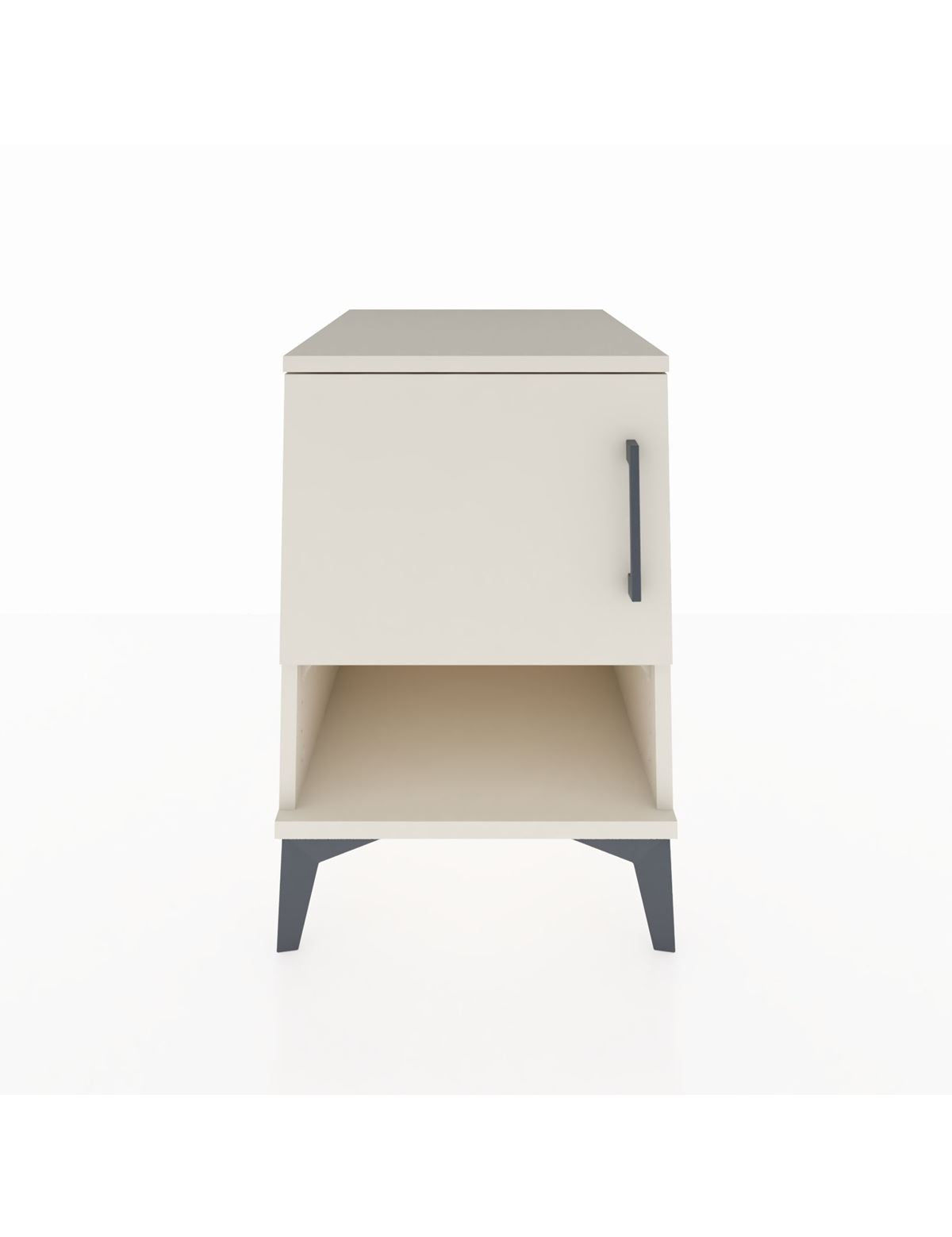 Kronos Komodin 2 Raflı Tek Kapaklı 44x59x64 Aytaşı-Aytaşı