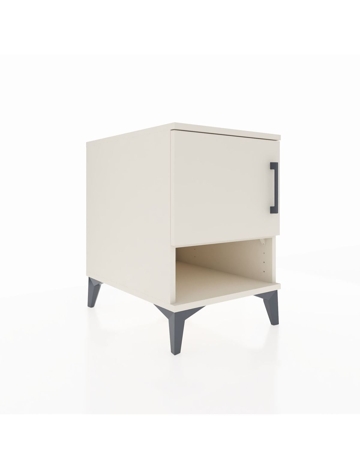 Kronos Komodin 2 Raflı Tek Kapaklı 44x59x64 Aytaşı-Aytaşı