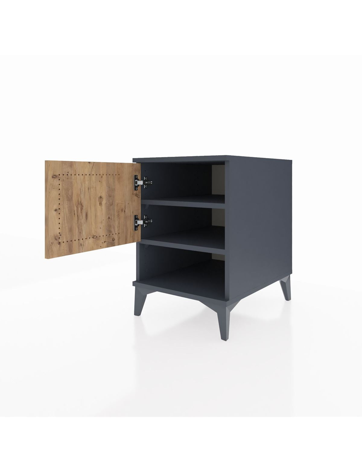 Kronos Komodin 2 Raflı Tek Kapaklı 44x59x64 - S73M010V6C