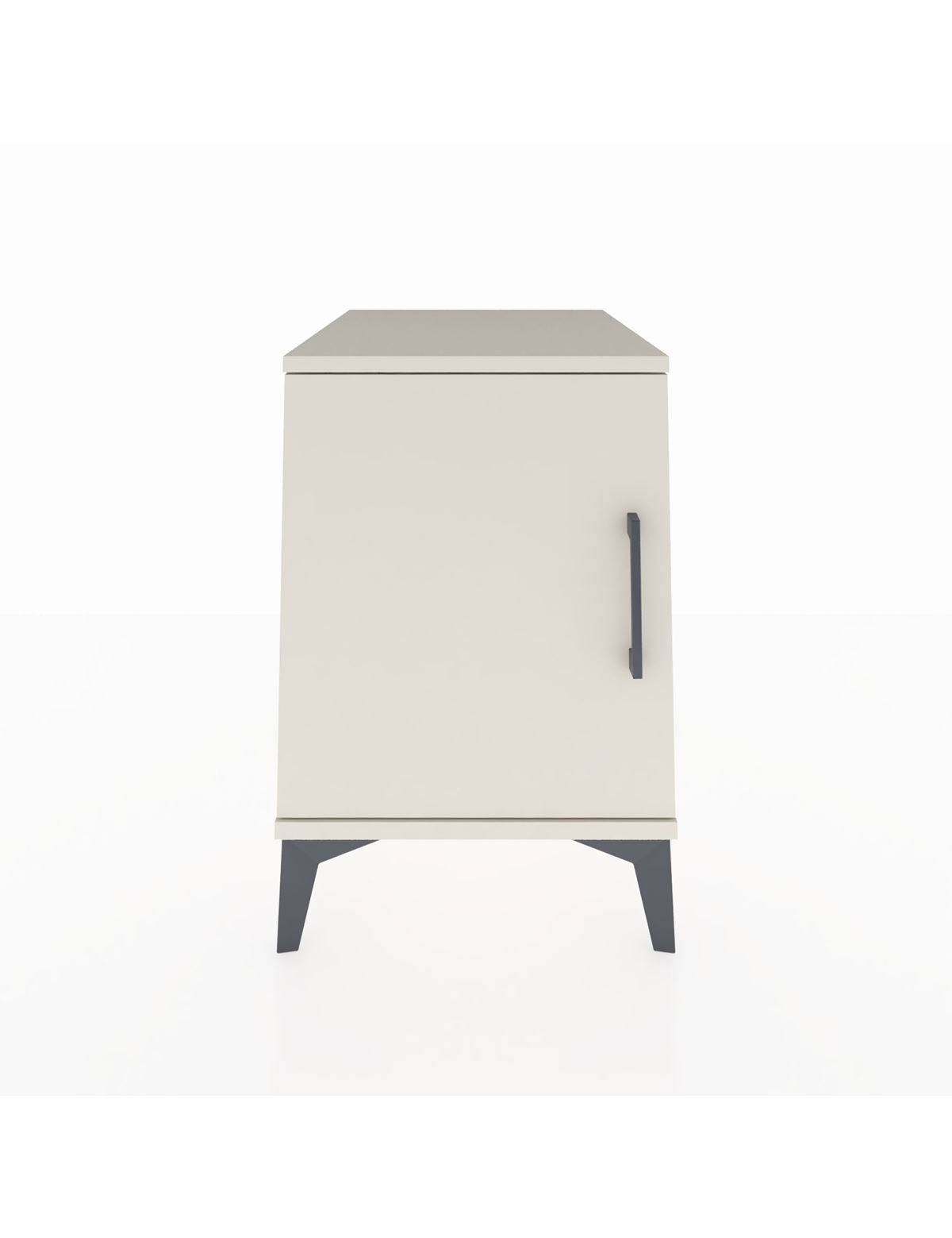 Kronos Komodin 2 Raflı Tek Kapaklı 44x59x64 Aytaşı-Aytaşı