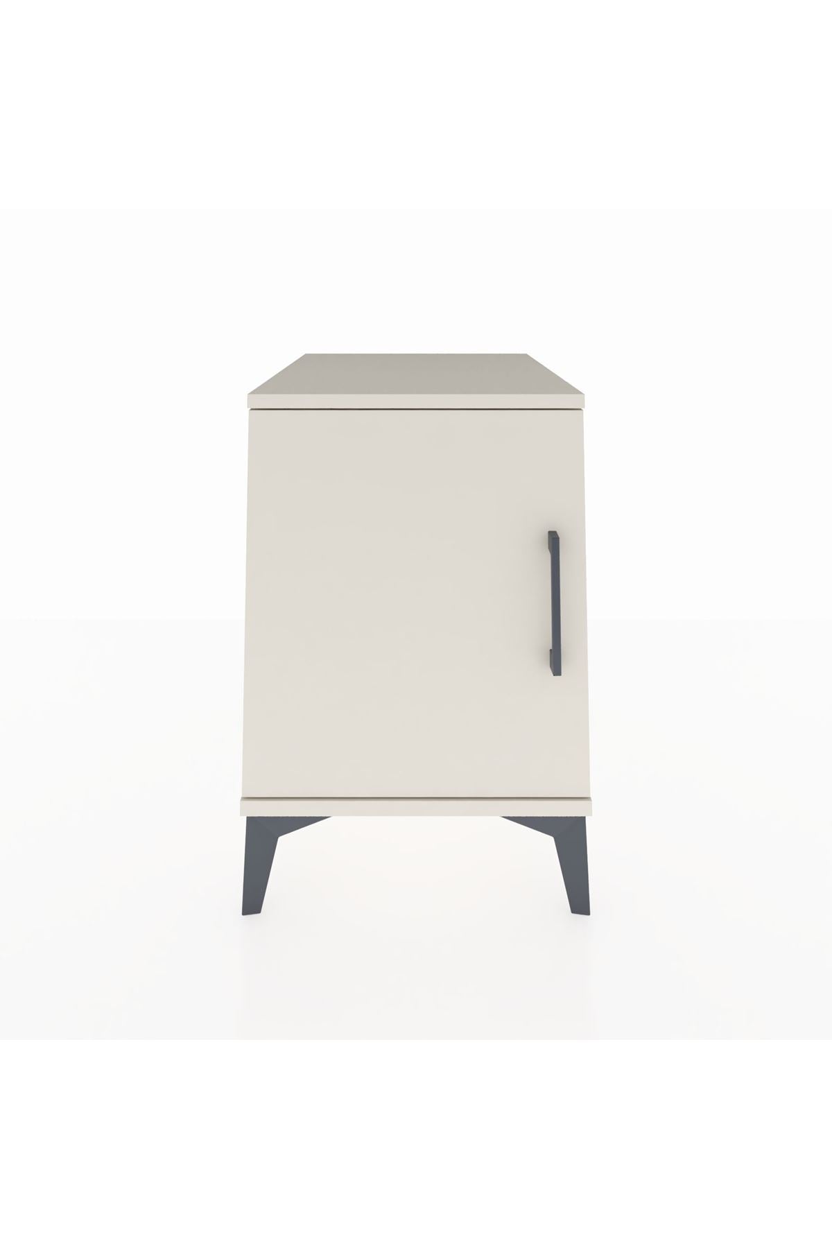 Kronos Komodin 2 Raflı Tek Kapaklı 44x59x64 Aytaşı-Aytaşı