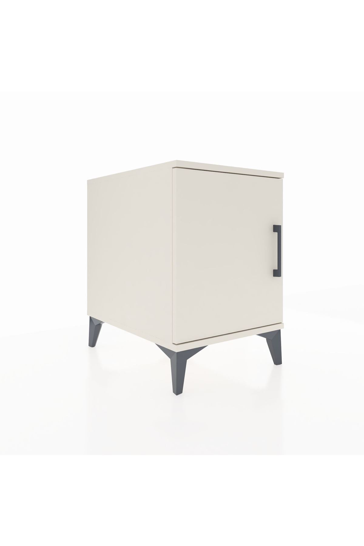 Kronos Komodin 2 Raflı Tek Kapaklı 44x59x64 Aytaşı-Aytaşı