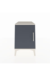 Kronos Komodin 2 Raflı Tek Kapaklı 44x59x64 Aytaşı-Antrasit