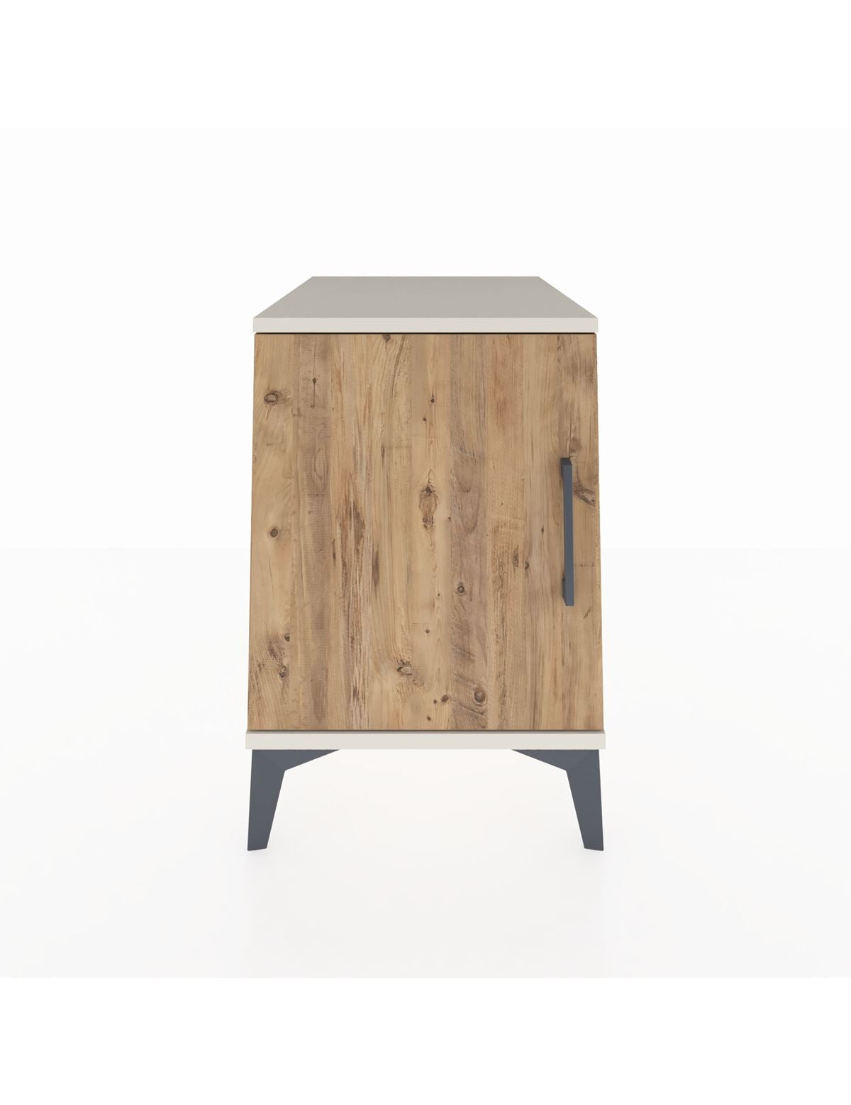 Kronos Komodin 2 Raflı Tek Kapaklı 44x59x64 Aytaşı-Çam