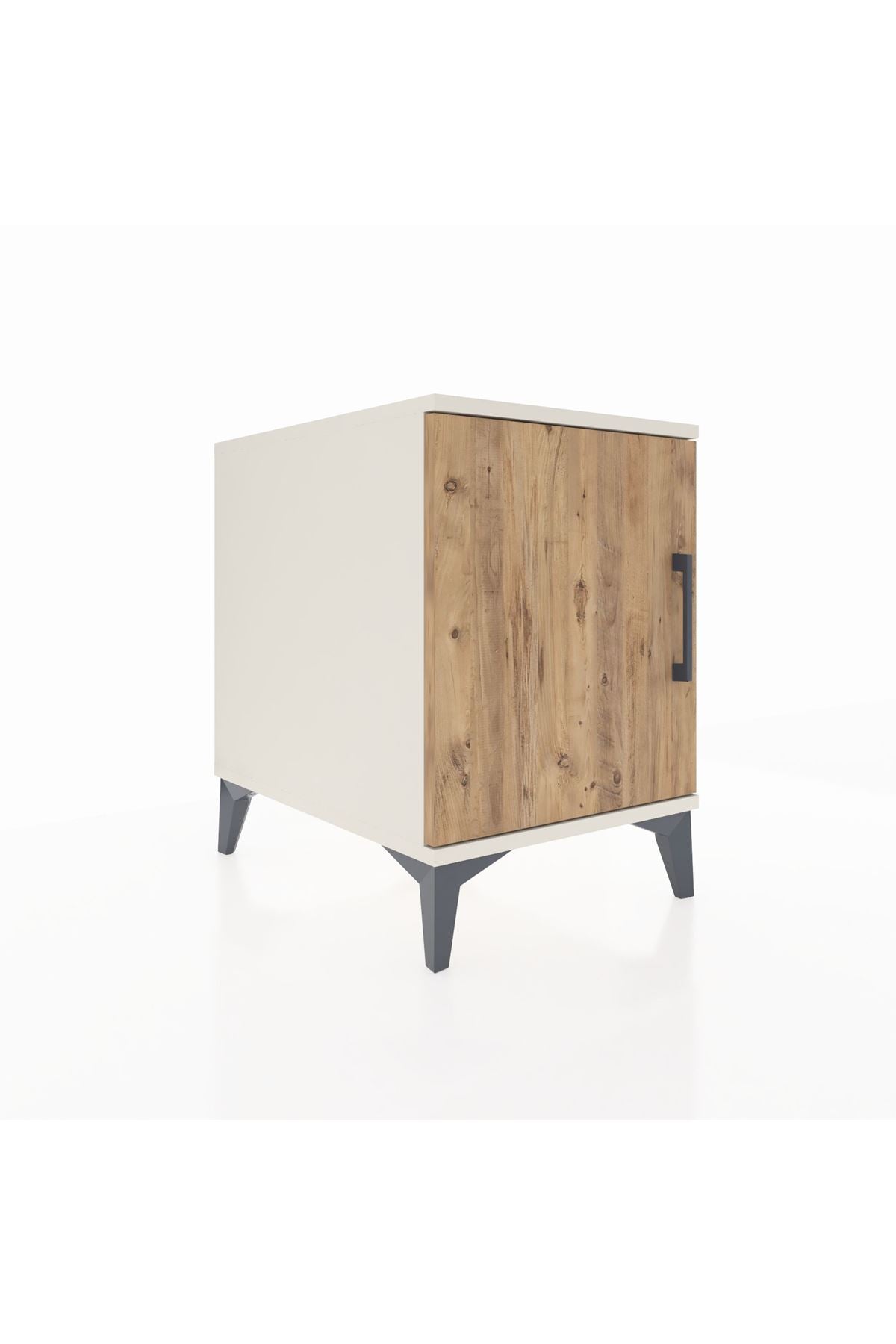 Kronos Komodin 2 Raflı Tek Kapaklı 44x59x64 Aytaşı-Çam