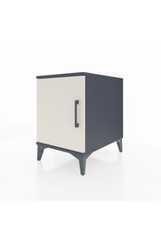 Kronos Komodin 2 Raflı Tek Kapaklı 44x59x64 Antrasit-Aytaşı