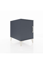 Kronos Komodin 2 Raflı Tek Kapaklı 44x59x64 Antrasit-Antrasit