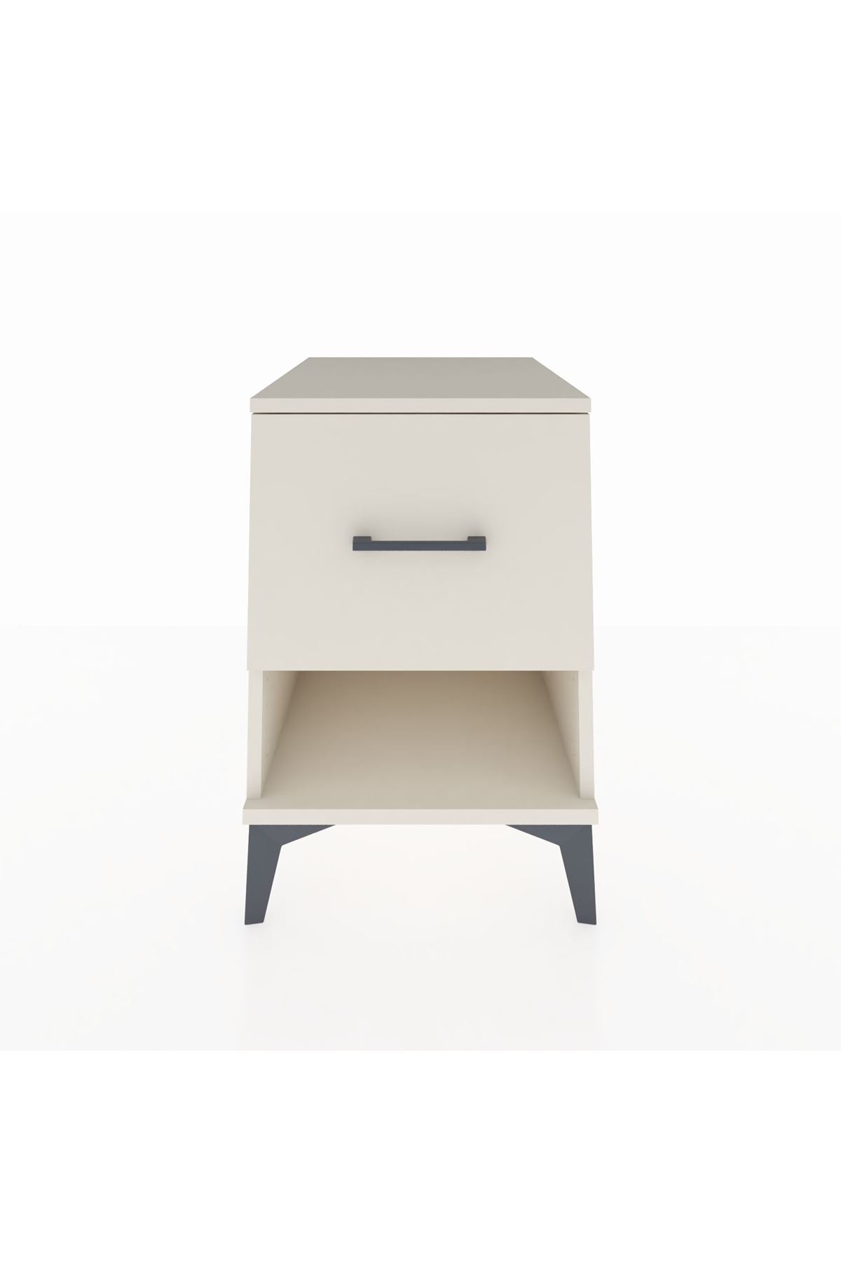 Kronos Komodin Tek Çekmeceli 44x59x64 Aytaşı-Aytaşı