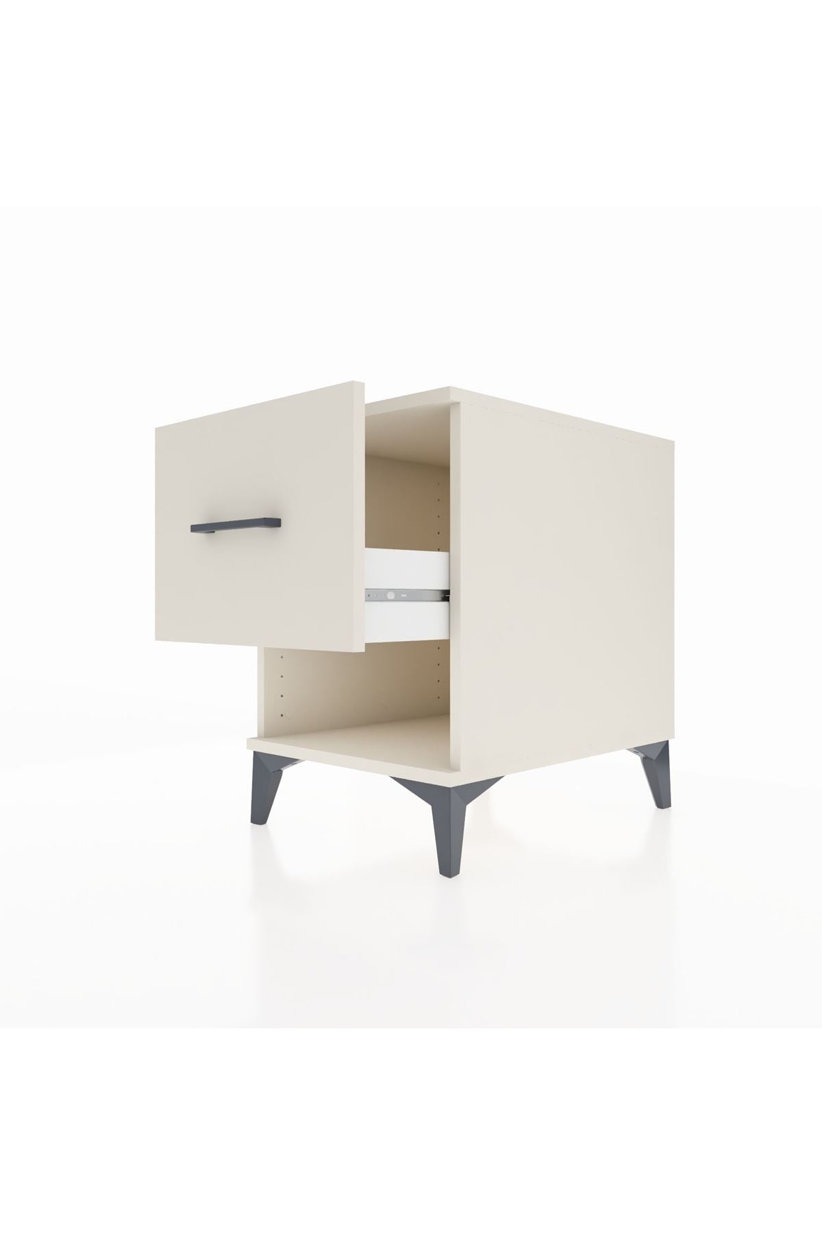 Kronos Komodin Tek Çekmeceli 44x59x64 Aytaşı-Aytaşı