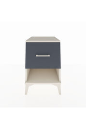 Kronos Komodin Tek Çekmeceli 44x59x64 Aytaşı-Antrasit