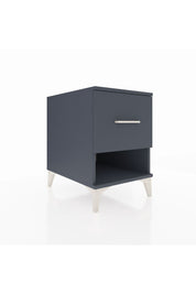 Kronos Komodin Tek Çekmeceli 44x59x64 Antrasit-Antrasit