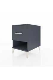 Kronos Komodin Tek Çekmeceli 44x59x64 Antrasit-Antrasit