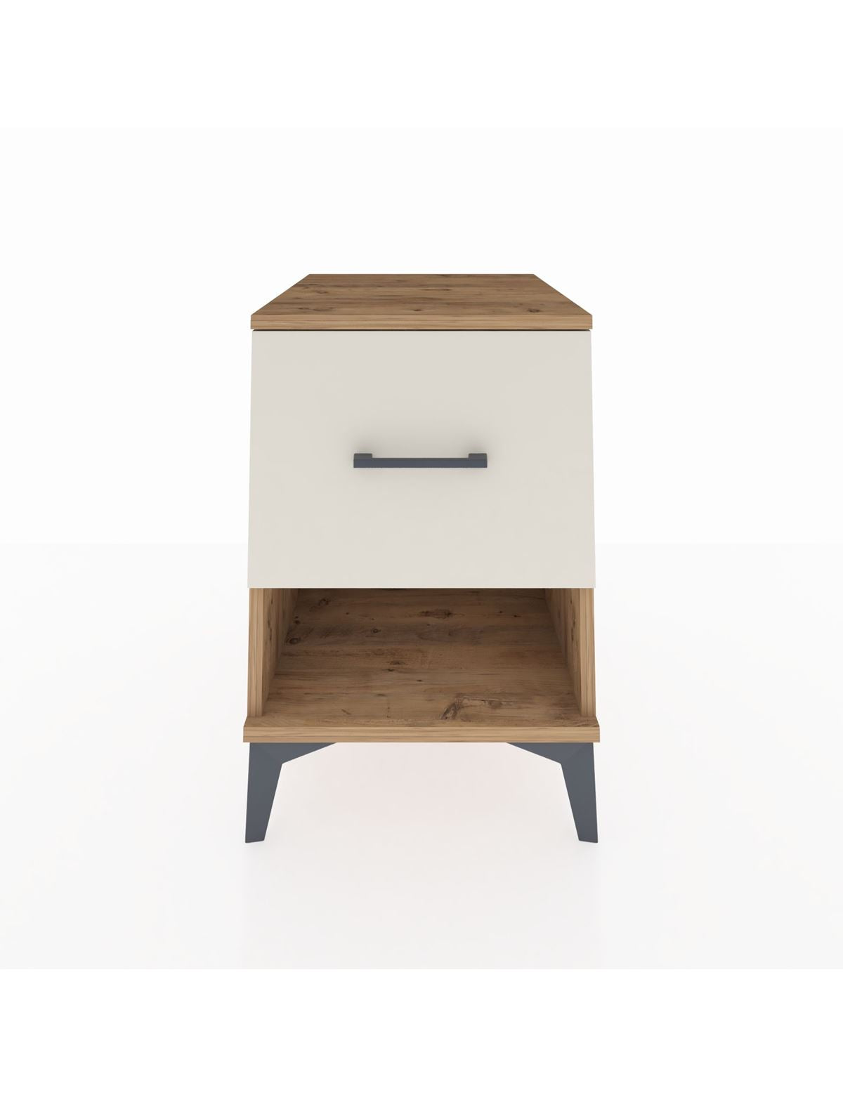 Kronos Komodin Tek Çekmeceli 44x59x64 Çam-Aytaşı