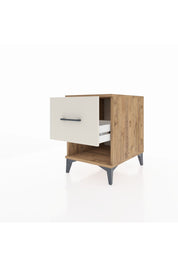 Kronos Komodin Tek Çekmeceli 44x59x64 Çam-Aytaşı