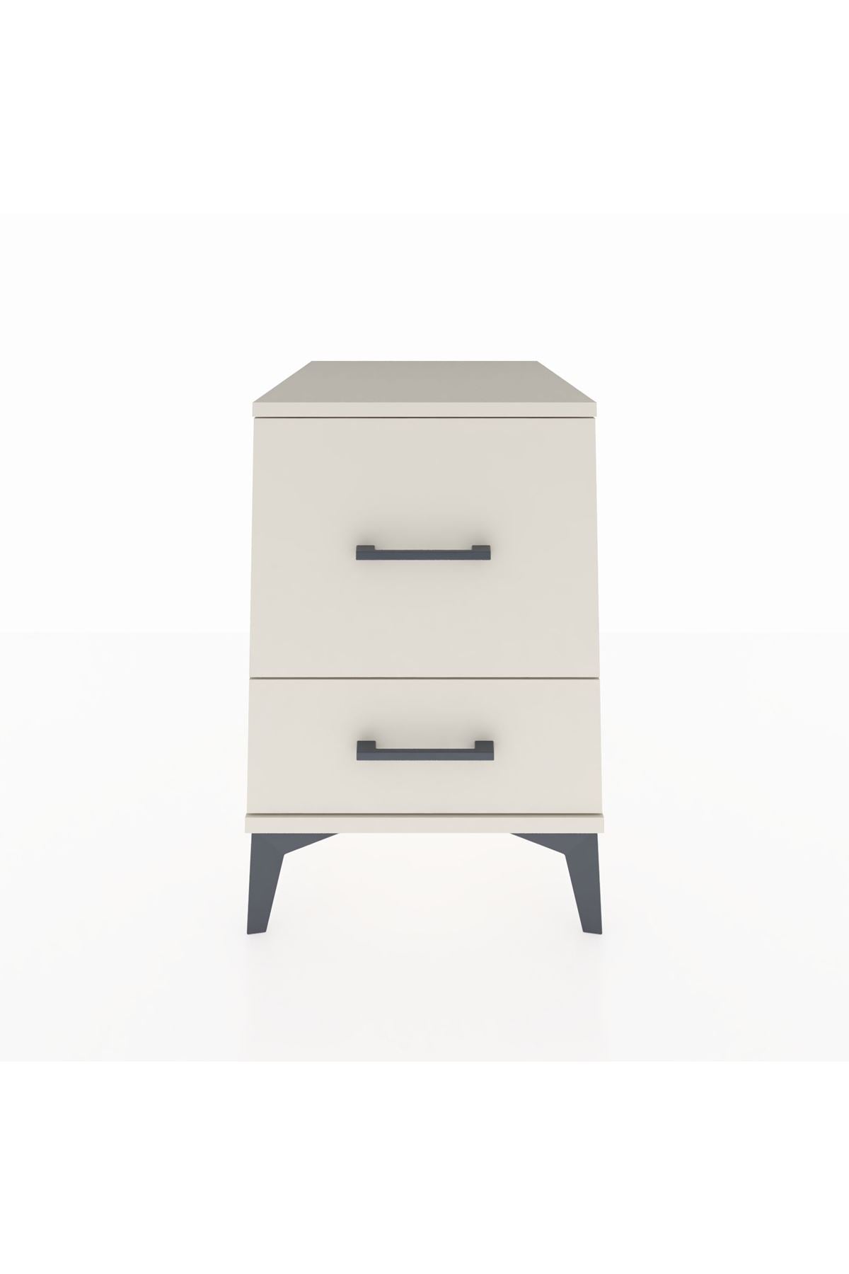 Kronos Komodin 2 Çekmeceli 44x59x64 Aytaşı-Aytaşı