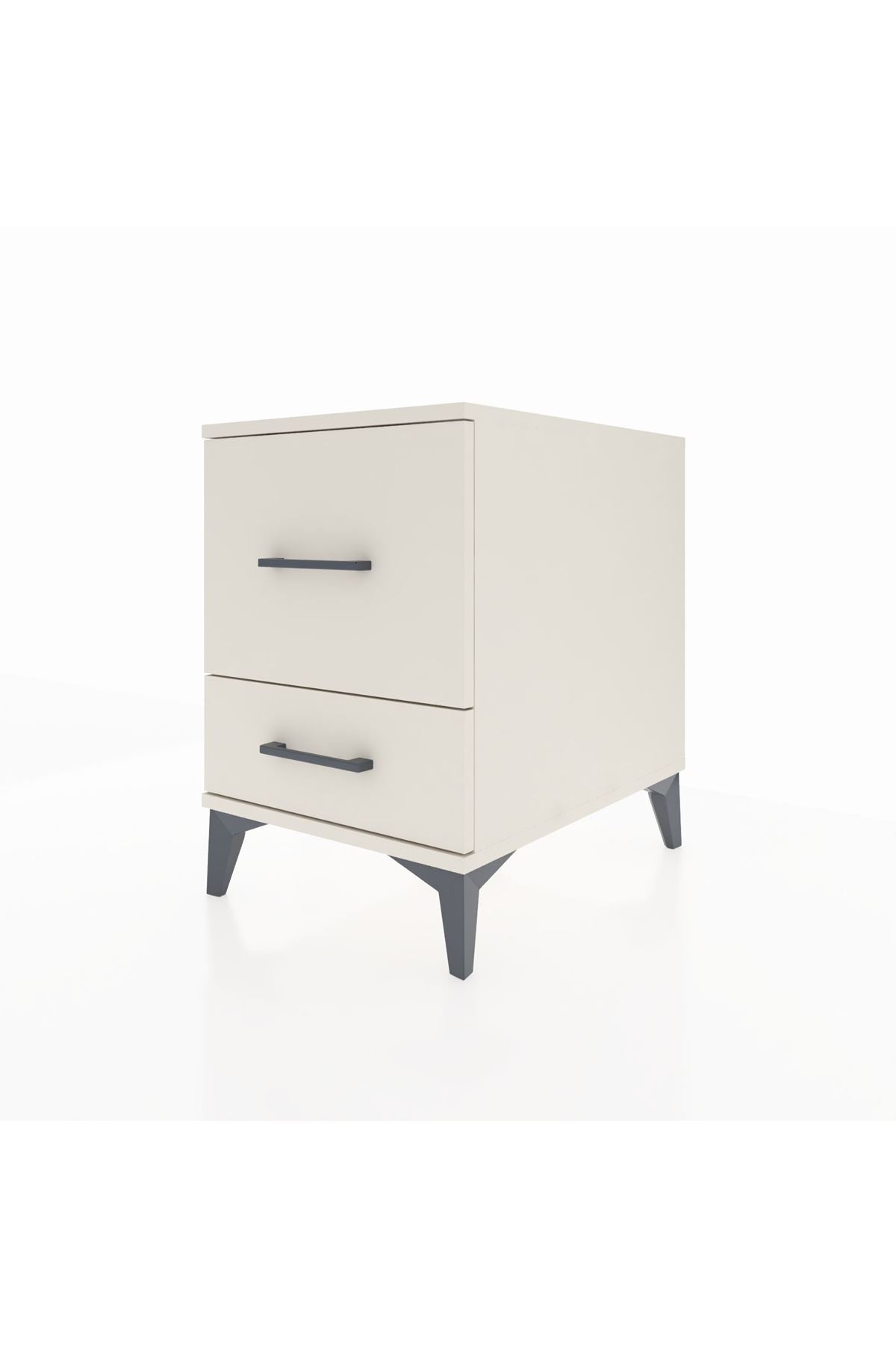 Kronos Komodin 2 Çekmeceli 44x59x64 Aytaşı-Aytaşı