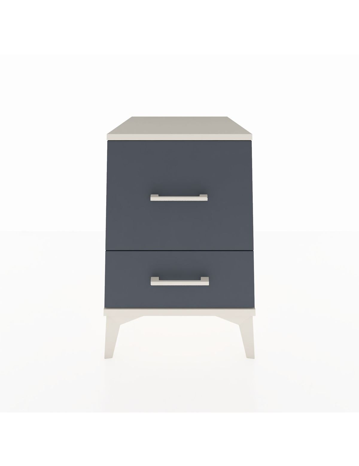 Kronos Komodin 2 Çekmeceli 44x59x64 Aytaşı-Antrasit