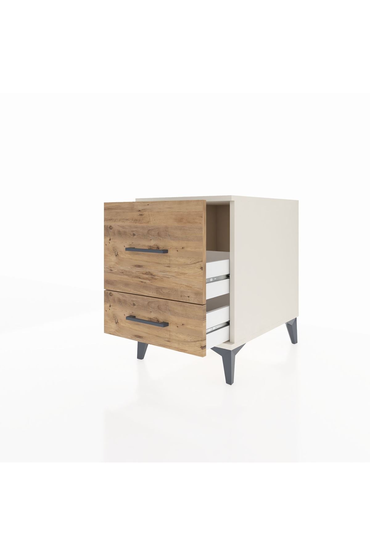 Kronos Komodin 2 Çekmeceli 44x59x64 Aytaşı-Çam