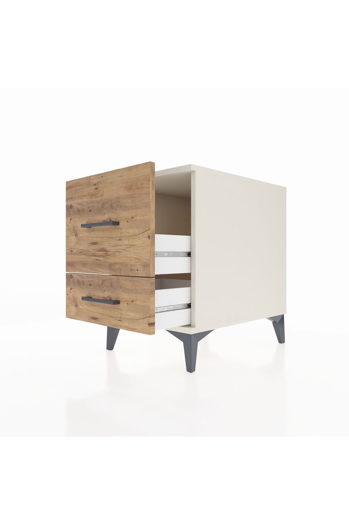 Kronos Komodin 2 Çekmeceli 44x59x64 Aytaşı-Çam