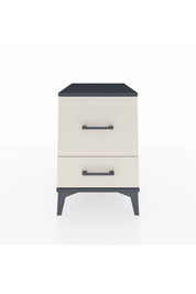 Kronos Komodin 2 Çekmeceli 44x59x64 Antrasit-Aytaşı