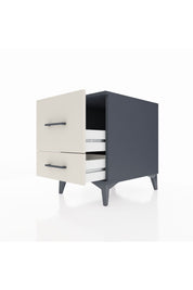 Kronos Komodin 2 Çekmeceli 44x59x64 Antrasit-Aytaşı