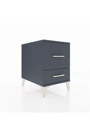 Kronos Komodin 2 Çekmeceli 44x59x64 Antrasit-Antrasit