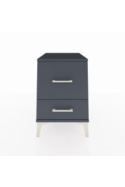 Kronos Komodin 2 Çekmeceli 44x59x64 Antrasit-Antrasit