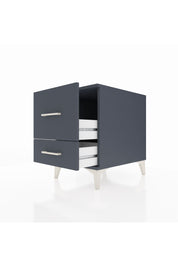 Kronos Komodin 2 Çekmeceli 44x59x64 Antrasit-Antrasit