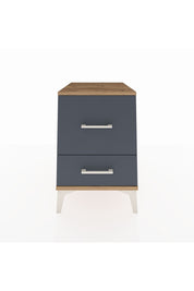 Kronos Komodin 2 Çekmeceli 44x59x64 Çam-Antrasit