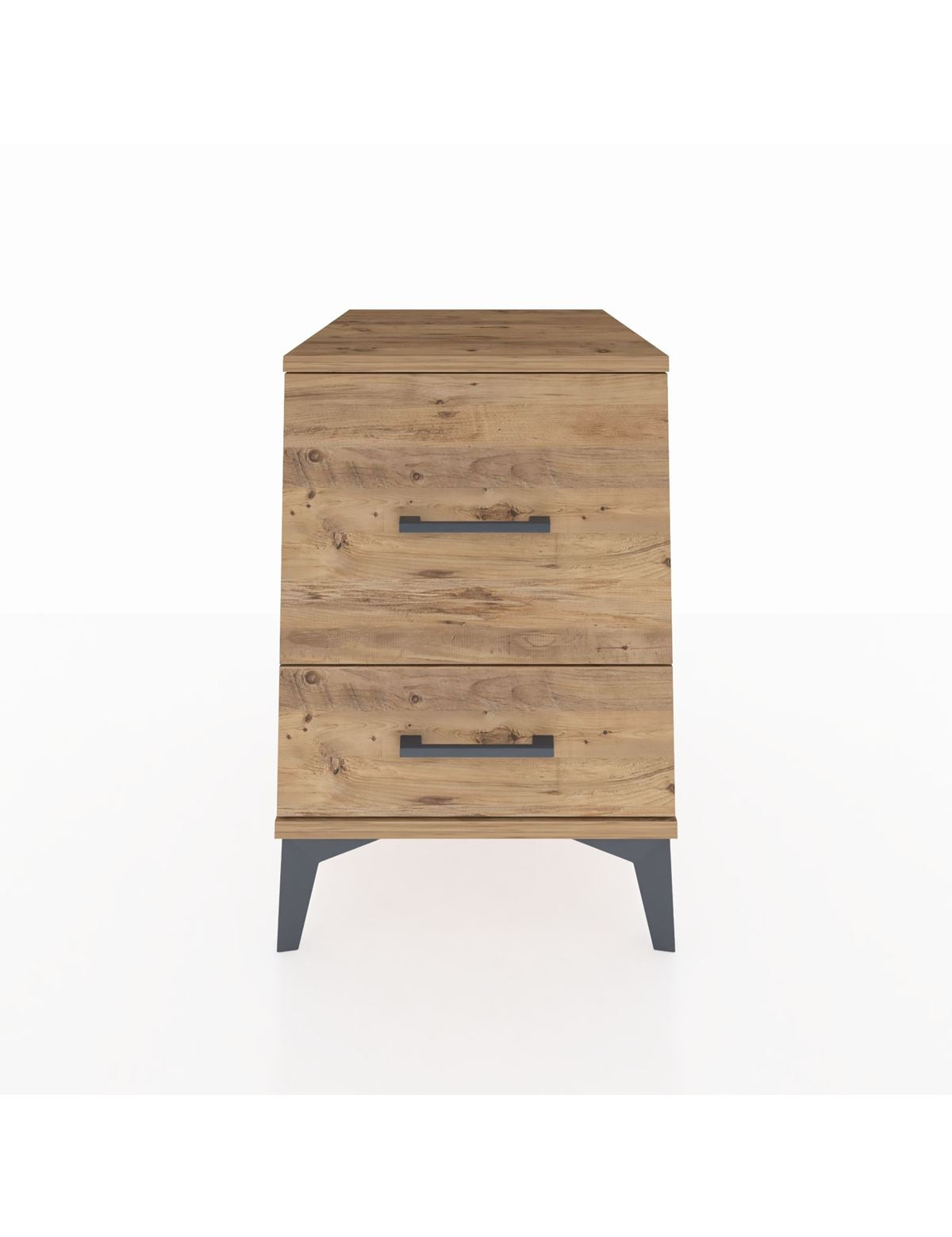 Kronos Komodin 2 Çekmeceli 44x59x64 Çam-Çam