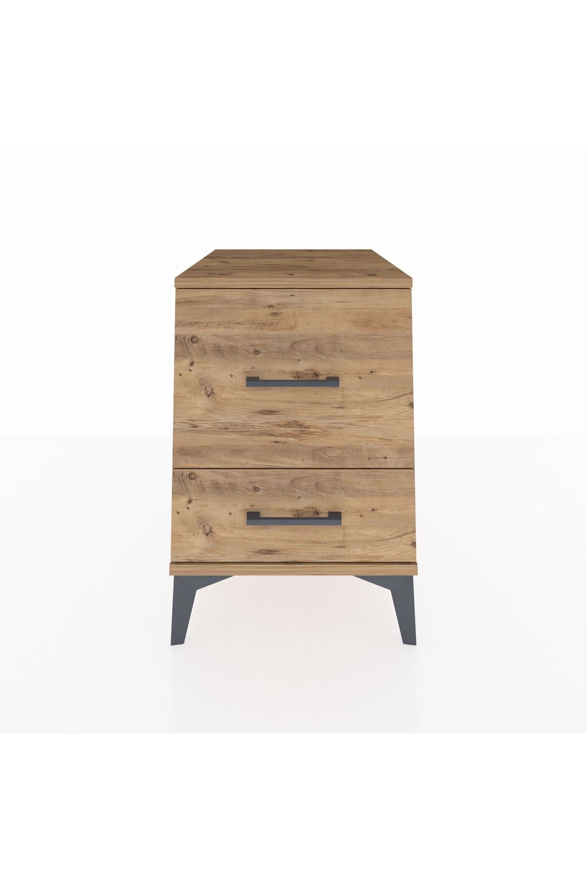 Kronos Komodin 2 Çekmeceli 44x59x64 Çam-Çam