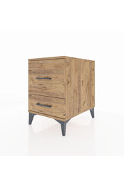 Kronos Komodin 2 Çekmeceli 44x59x64 Çam-Çam