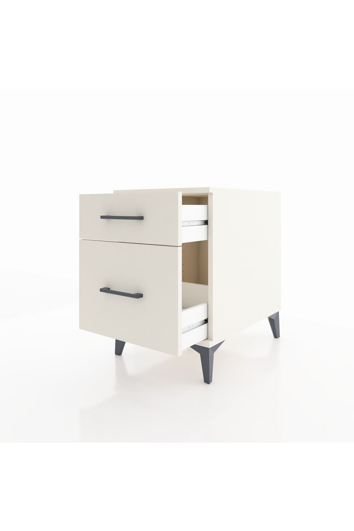 Kronos Komodin Tek Çekmeceli 44x59x64 Aytaşı-Aytaşı