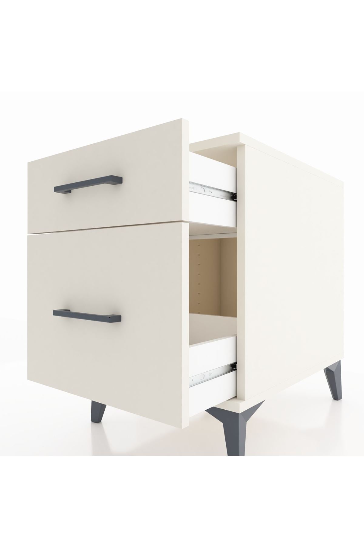 Kronos Komodin Tek Çekmeceli 44x59x64 Aytaşı-Aytaşı