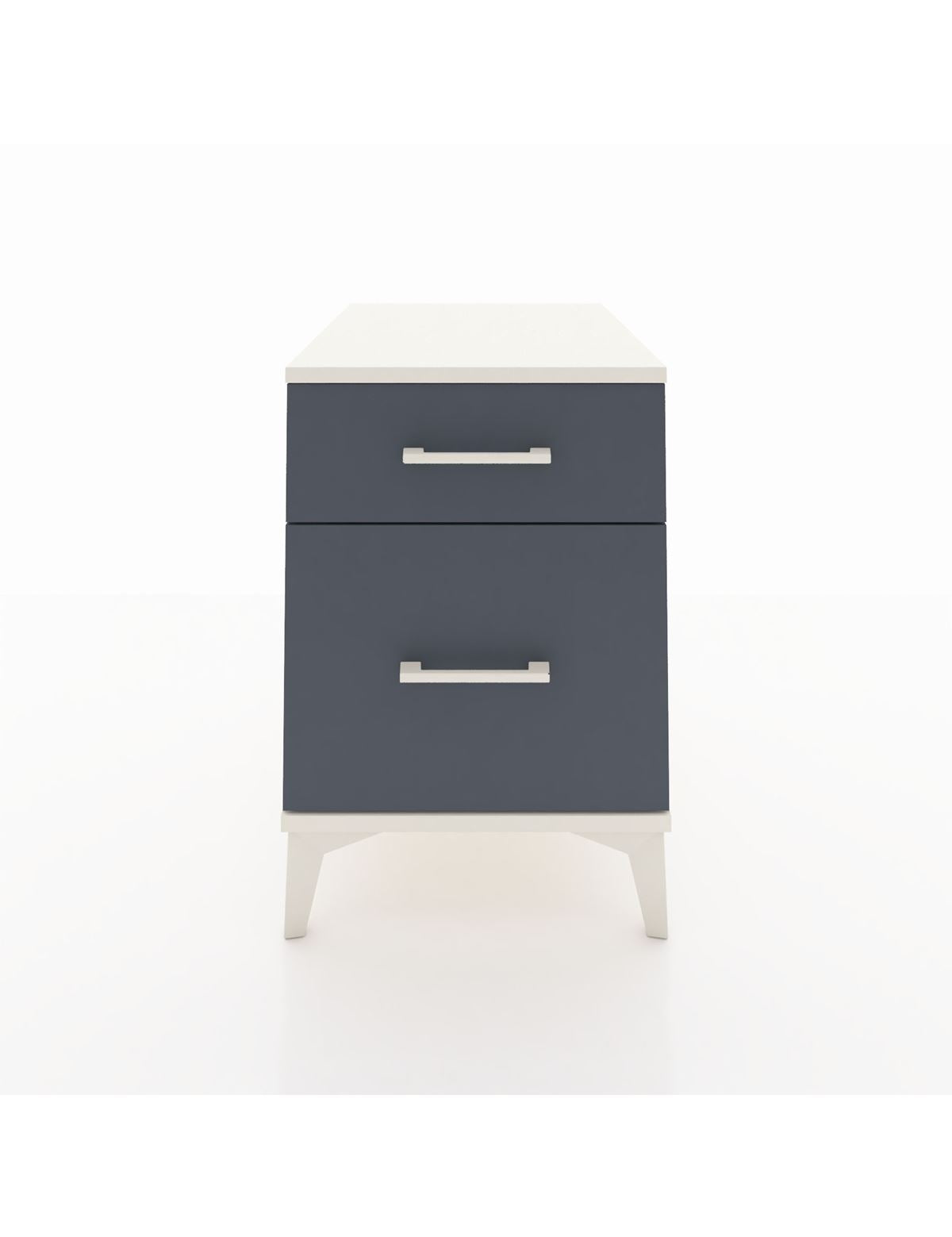 Kronos Komodin Tek Çekmeceli 44x59x64 Aytaşı-Antrasit